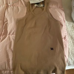 Mishbv Beige Tank Top